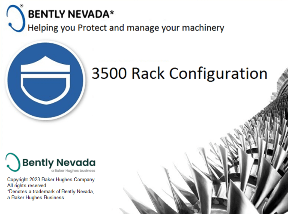 Bently Nevada 3500 Software — Bently Nevada